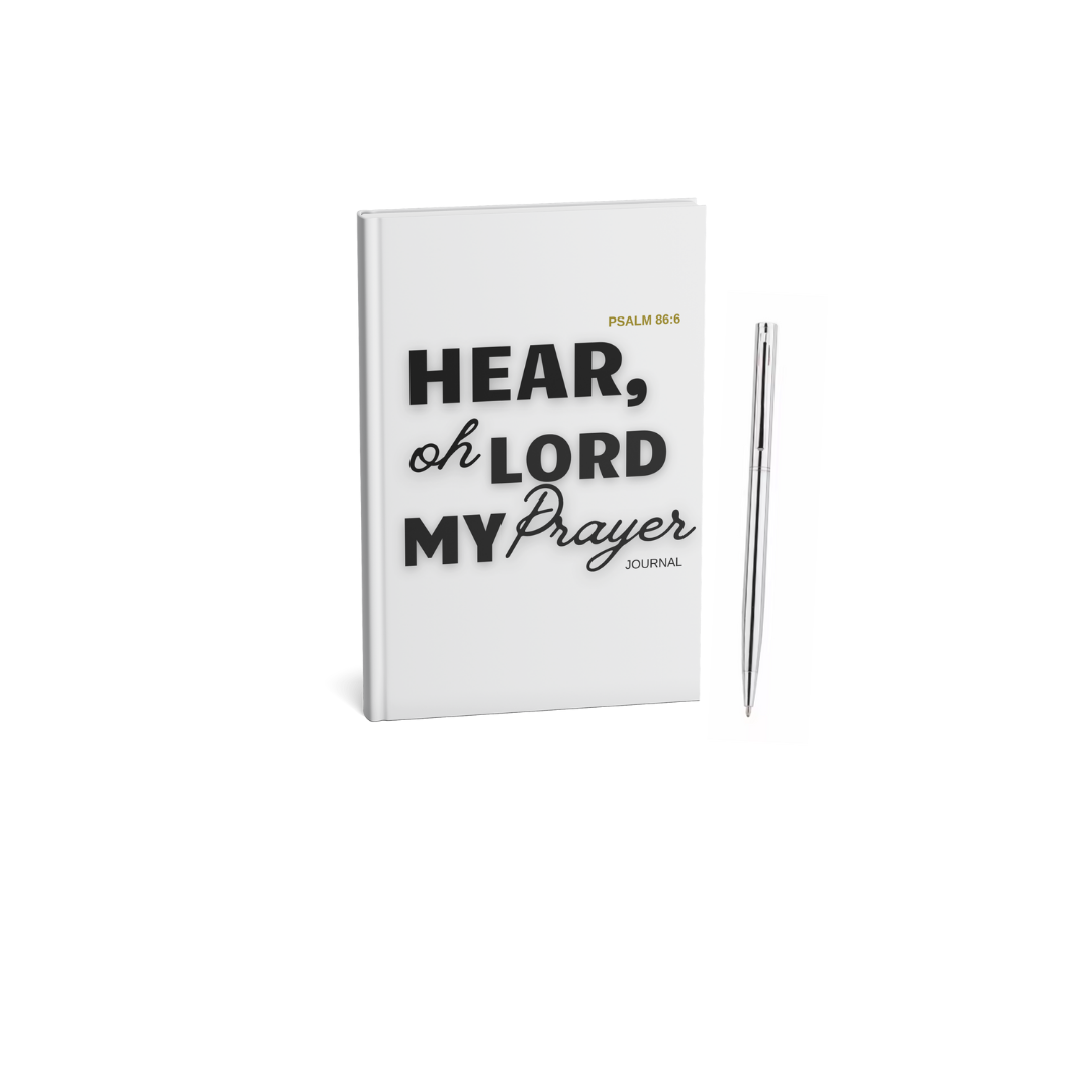 The Meet Me At the Well Collection Hear O, Lord My Prayer Request Journal | Gratitude Journal | Record List Prayer Request and Answered Prayers Journal