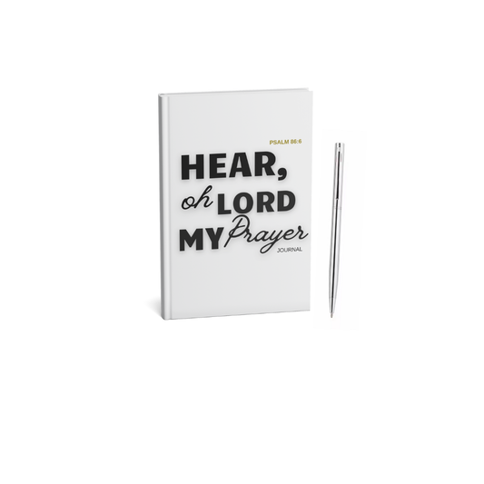 The Meet Me At the Well Collection Hear O, Lord My Prayer Request Journal | Gratitude Journal | Record List Prayer Request and Answered Prayers Journal